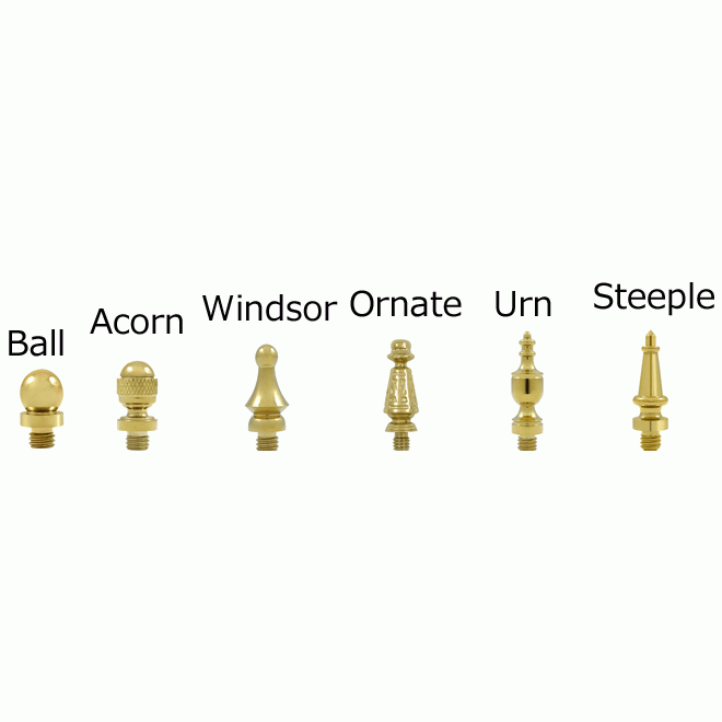 2 1/2 Inch x 2 1/2 Inch Solid Brass Cabinet Hinges (Polished Brass Finish) DELTANA