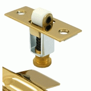 2 1/4 Inch Deltana Solid Brass Roller Catch (PVD Lifetime Polished Brass Finish) DELTANA