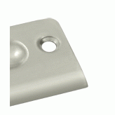 2 1/8 Inch Deltana Strike Plate (Brushed Nickel Finish) DELTANA