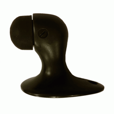 2 1/8 Inch Floor Mounted Bumper Door Stop (Oil Rubbed Bronze Finish) COPPER MOUNTAIN HARDWARE