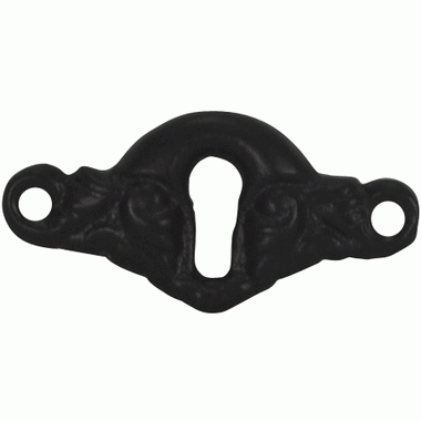 2 Inch Solid Brass Escutcheon Key Hole (Oil Rubbed Bronze Finish) COPPER MOUNTAIN HARDWARE