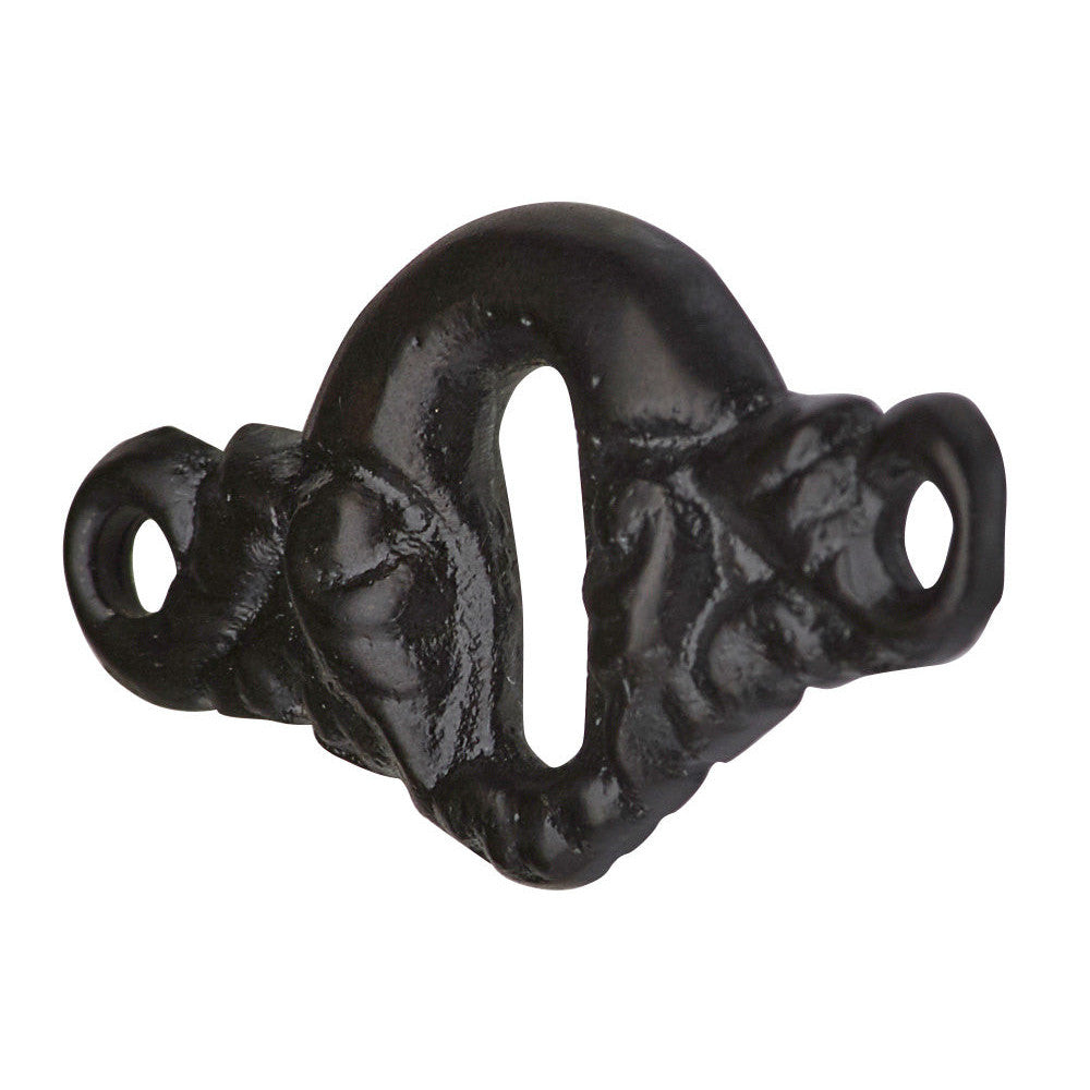 2 Inch Solid Brass Escutcheon Key Hole (Oil Rubbed Bronze Finish) COPPER MOUNTAIN HARDWARE