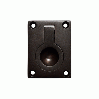 2 Inch Solid Brass Providence Diameter Drawer Ring Pull (Oil Rubbed Bronze) COPPER MOUNTAIN HARDWARE