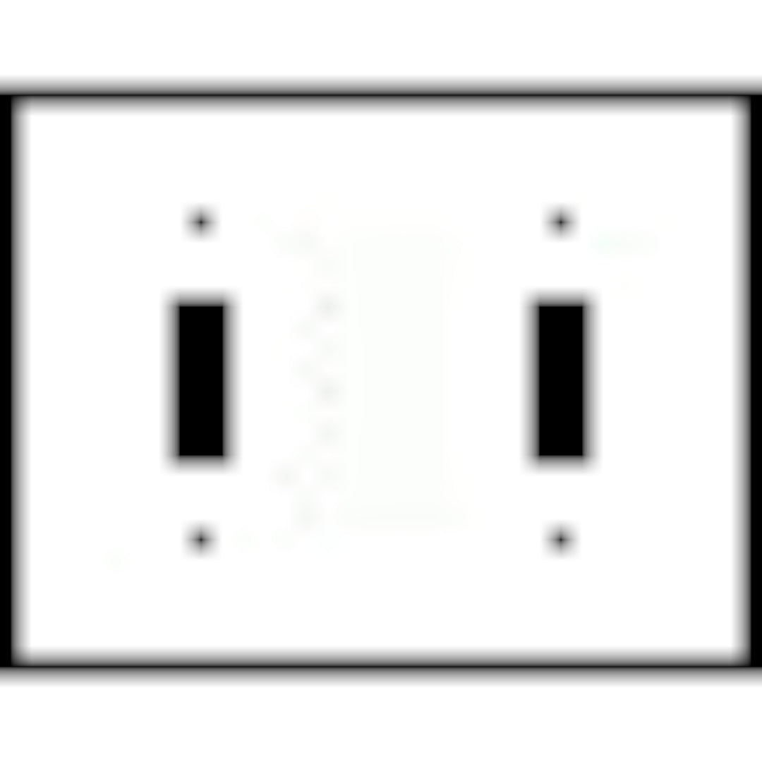 Bamboo Style Wall Plate (Matte Nickel Finish)