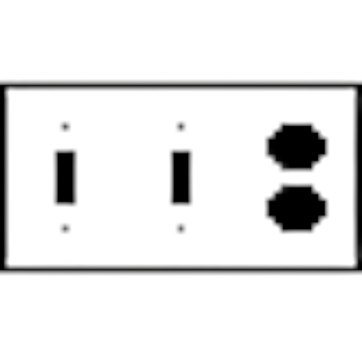 Sonnet Leaf Wall Plate (Oil Rubbed Bronze Finish)