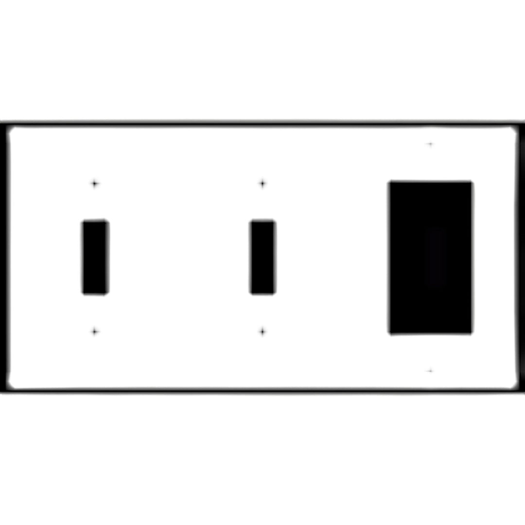 Corinthia Wall Plate (Bright Nickel Finish)