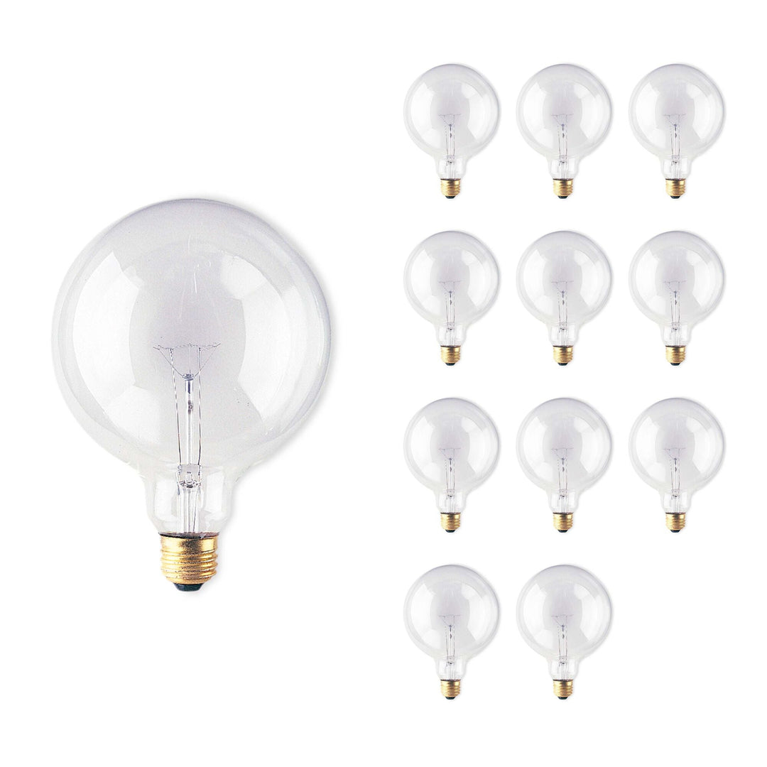 Bulbrite 60W G40 GLOBE CLEAR E26 125V-12PK