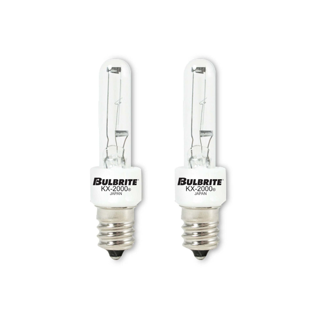 Bulbrite 60W T3 KX2000 CLEAR E12 120V-2PK