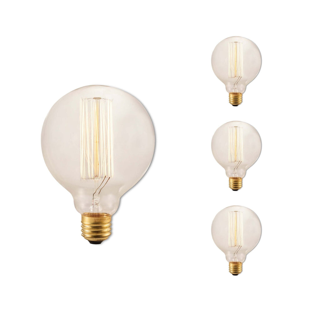 Bulbrite 40W G30 NOSTALGIC THREAD 120V E26-4PK