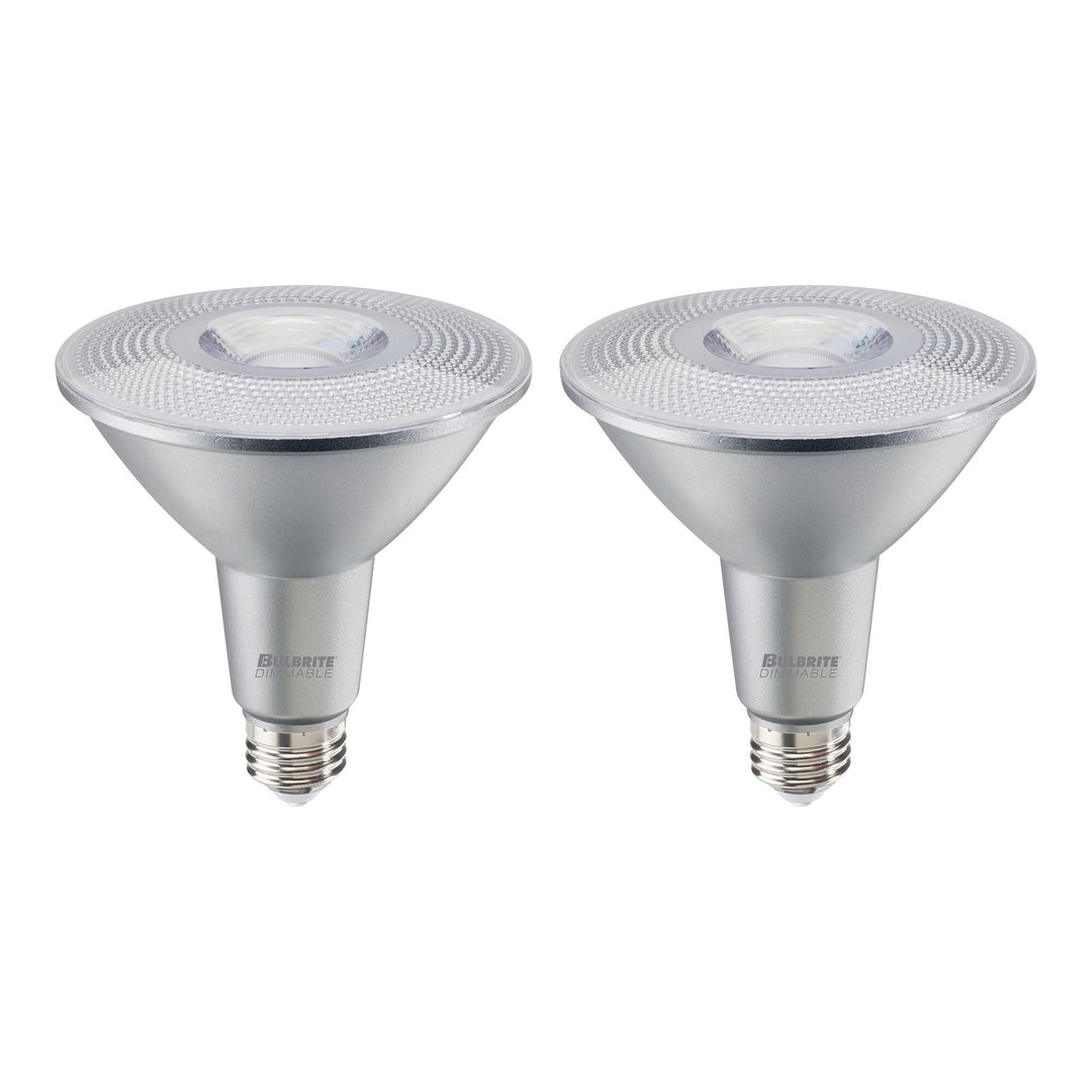 Bulbrite 15W LED PAR38 2700K 90CRI N.FLOOD WET DIMMABLE-2PK