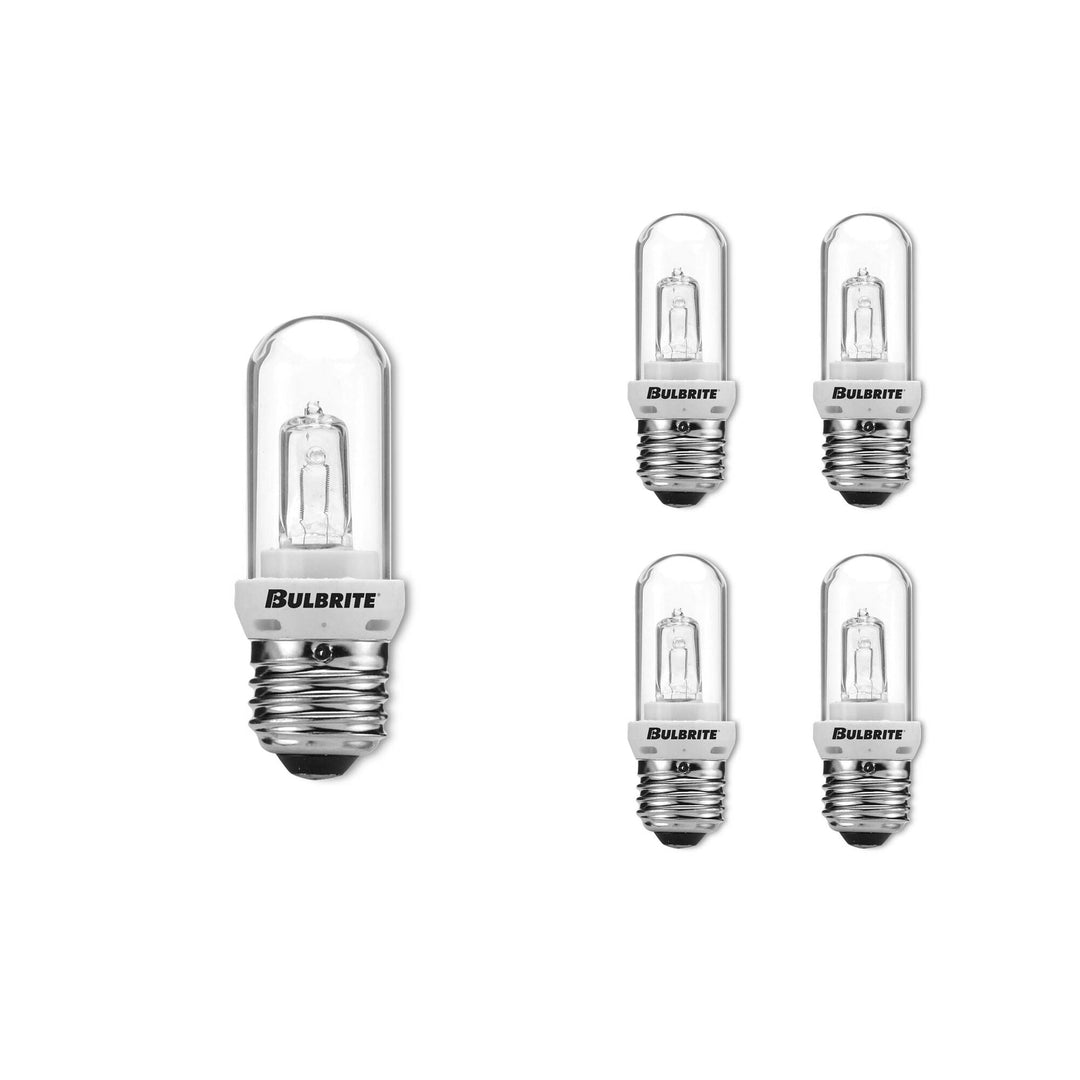 Bulbrite 75W T8 JDD HALOGEN DBL-ENV. CLEAR E26 120V-5PK