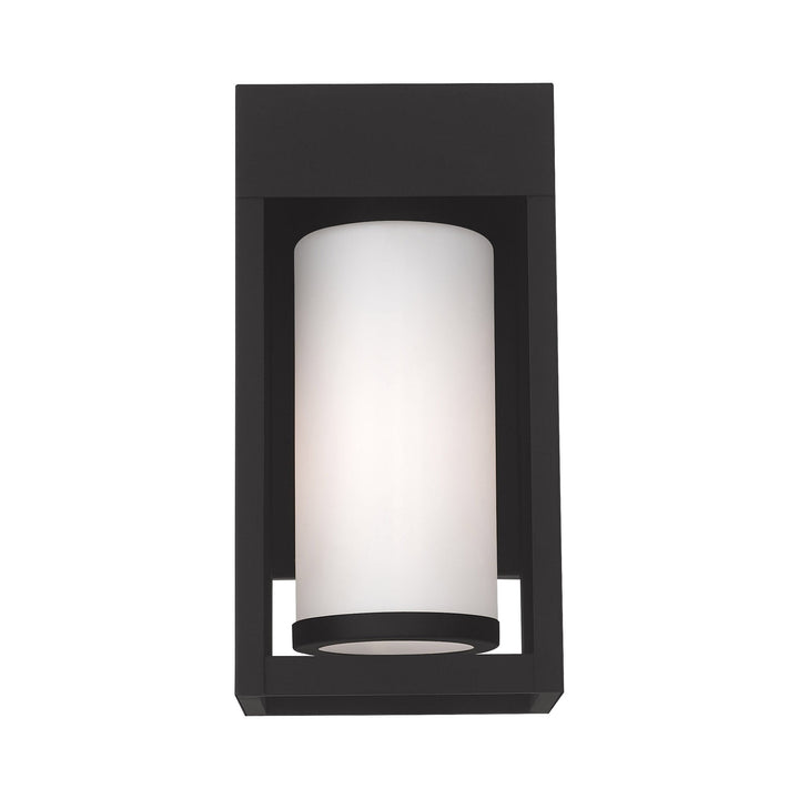 1 Light Black Outdoor Wall Lantern Livex