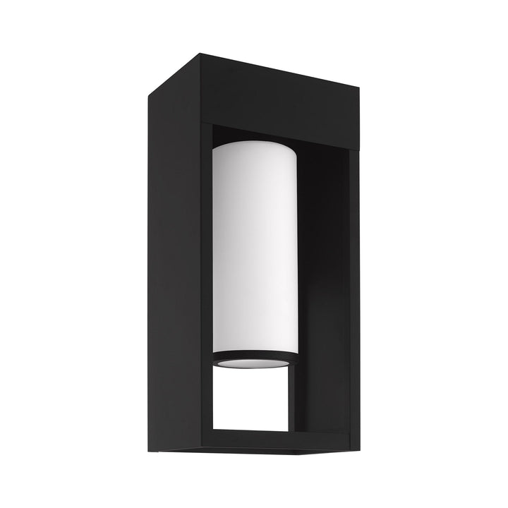 1 Light Black Outdoor Wall Lantern Livex