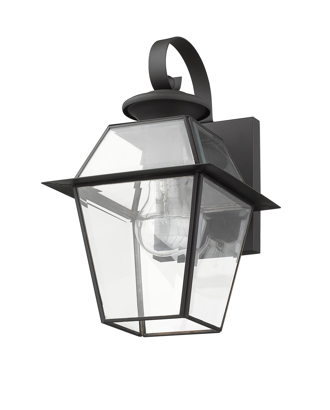 1 Light Bronze Outdoor Wall Lantern Livex