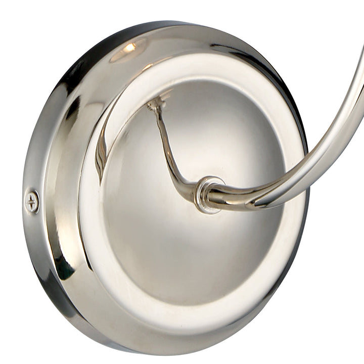 Crystorama Crystorama Libby Langdon Sylvan 1 Light Polished Nickel Sconce
