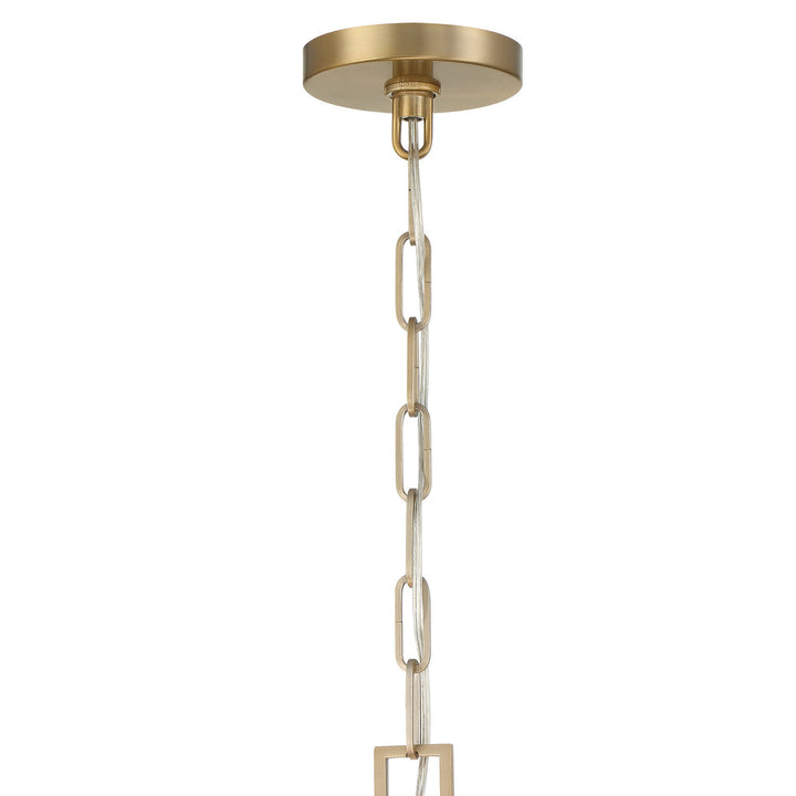 Crystorama Crystorama Libby Langdon Westwood 6 Light Vibrant Gold Chandelier