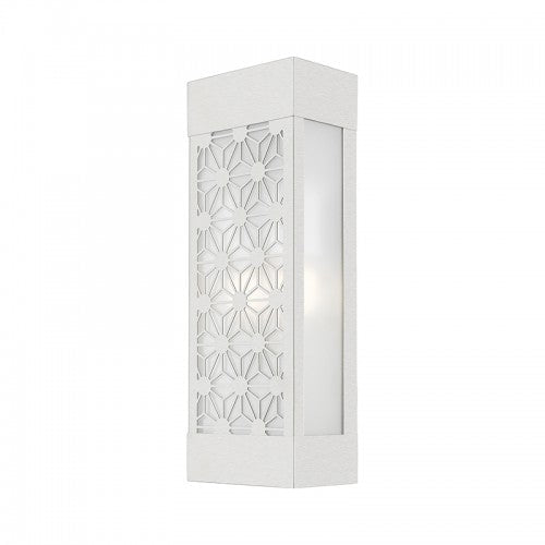 2 Light Brushed Nickel Outdoor ADA Sconce Livex