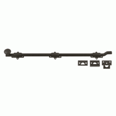 26 Inch Deltana Offset Heavy Duty Surface Bolt (Oil Rubbed Bronze) DELTANA