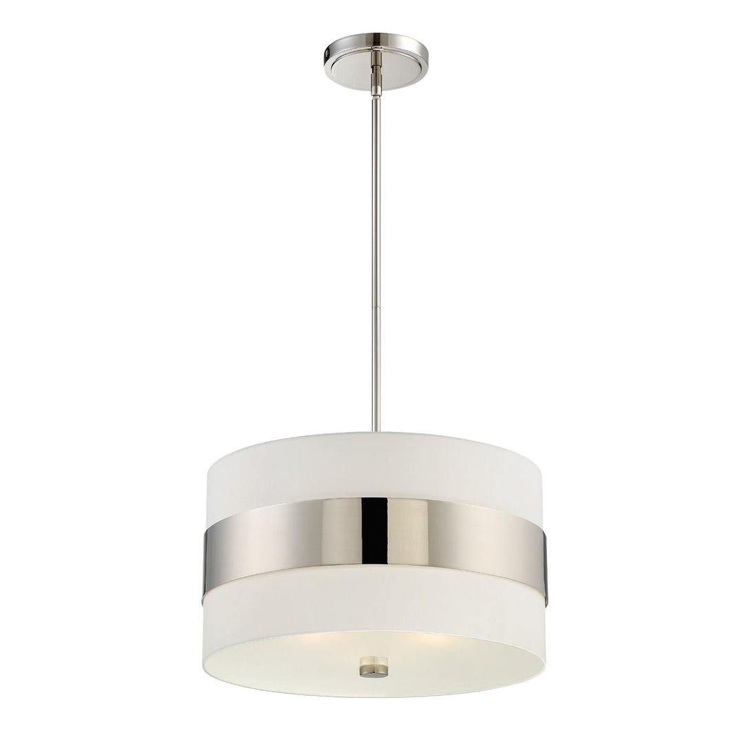 Crystorama Crystorama Libby Langdon Grayson 3 Light Polished Nickel Chandelier