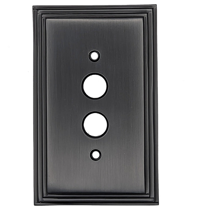 Kingston Classic Stepped Wall Plate (Oil Rubbed Bronze) COPPER MOUNTAIN HARDWARE