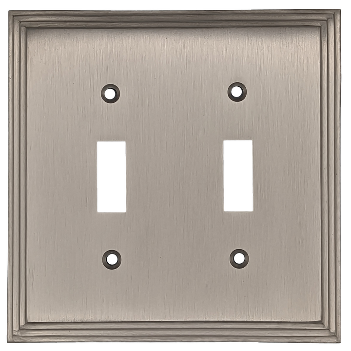 Kingston Classic Stepped Wall Plate (Satin Nickel) COPPER MOUNTAIN HARDWARE