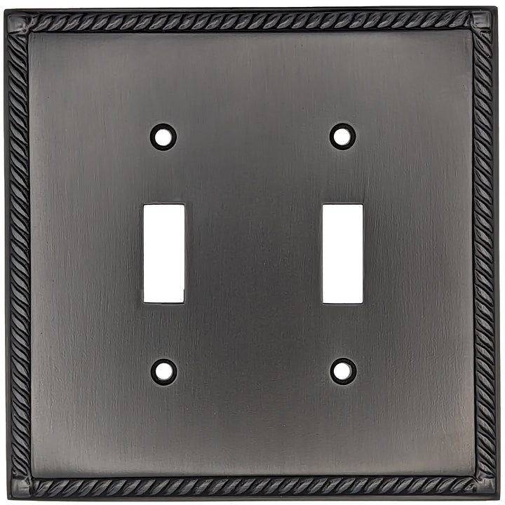 English Georgian Roped Wall Plate (Oil Rubbed Bronze) COPPER MOUNTAIN HARDWARE