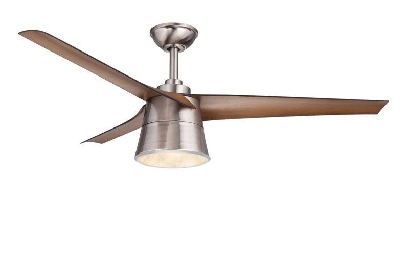 Cylon Stainless Walnut Ceiling Fan Wind River