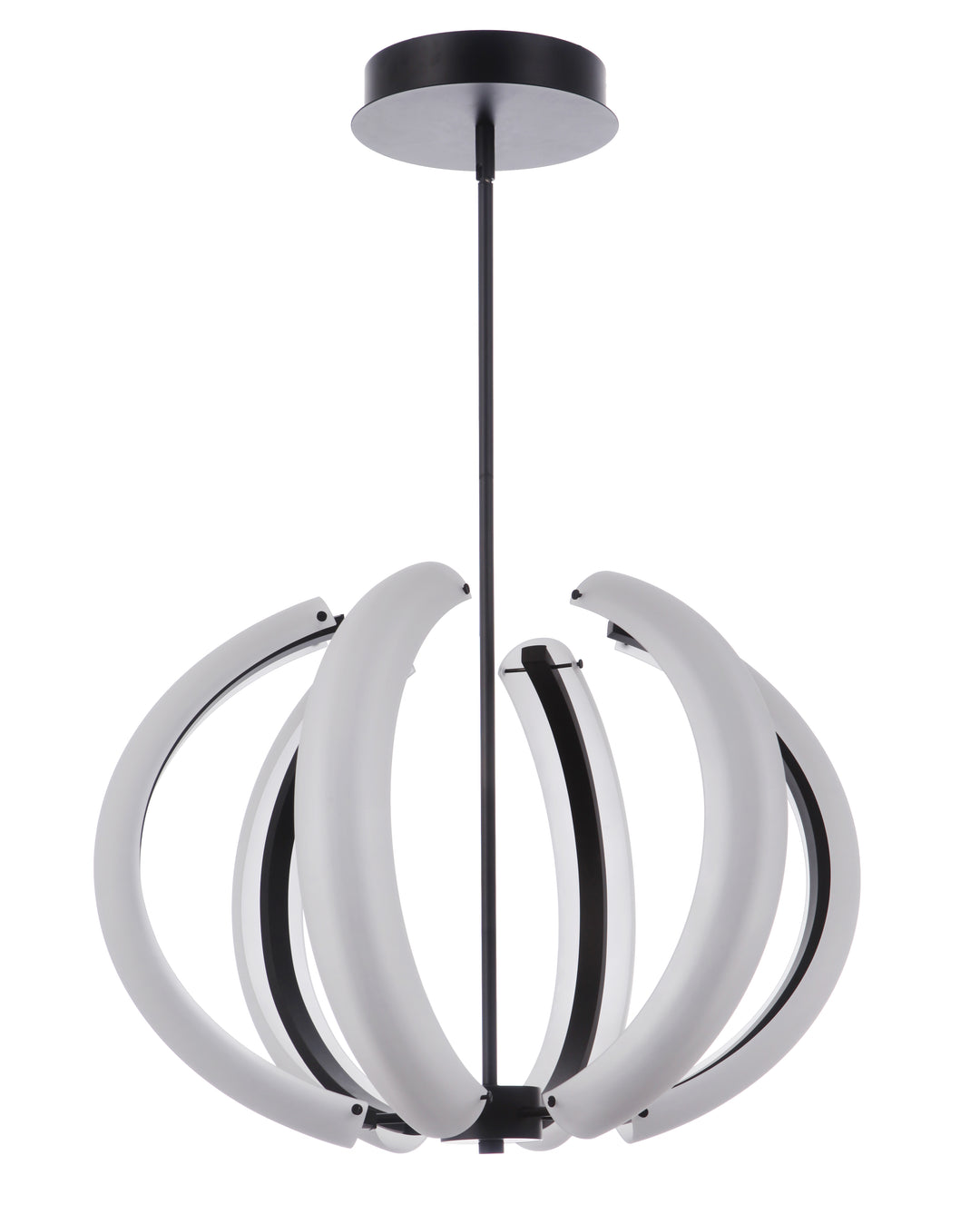 Unwind Small LED Pendant in Flat Black CRAFTMADE