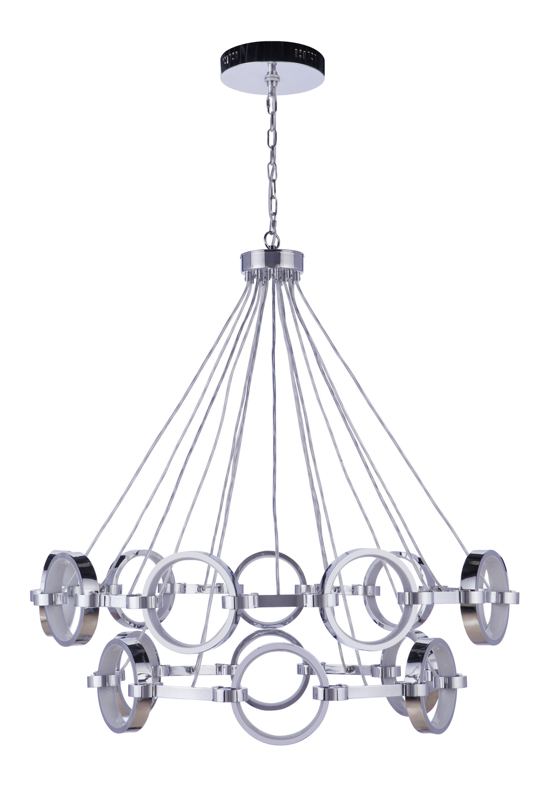 Context 15 Light LED Chandelier in Chrome CRAFTMADE