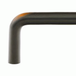 3 1/4 Inch (3 Inch c-c) Solid Brass Wire Pull (Oil Rubbed Bronze Finish) EMTEK