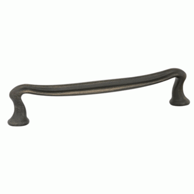 Emtek 3 3/4 Inch (3 Inch c-c) Tuscany Bronze Art Nouveau Pull (Oil Rubbed Bronze Finish) EMTEK