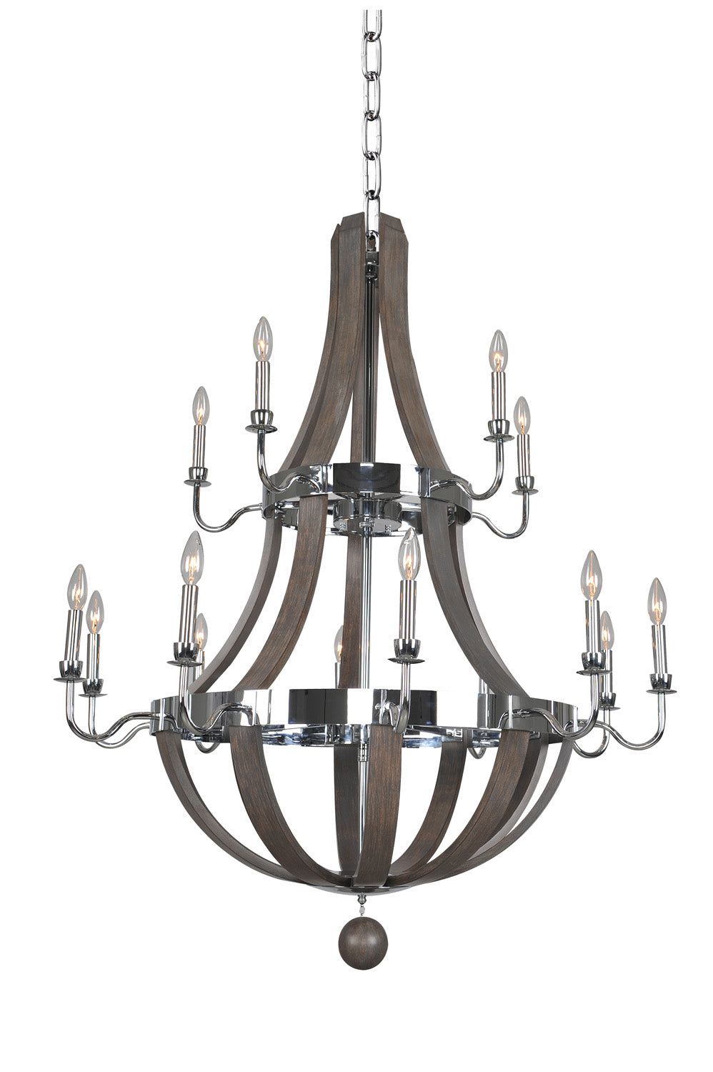 Sharlow (10+5) Light Chandelier Kalco