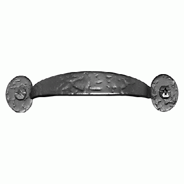 4 1/2 Inch Rough Cast Iron Round Cabinet Pull ACORN MANUFACTURING