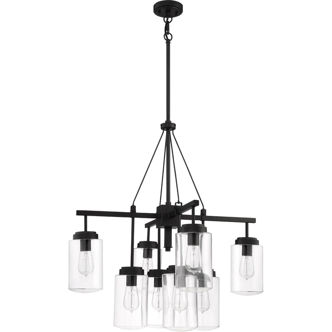 Crosspoint 8 Light Outdoor Chandelier Espresso CRAFTMADE