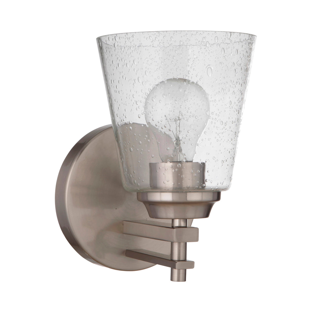 Drake 1 Light Wall Sconce in Brushed Polished Nickel CRAFTMADE