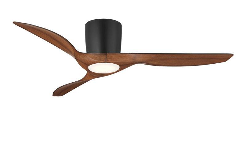 Delta 52 Inch Indoor/Outdoor Smart Flush Mount Ceiling Fan Wind River