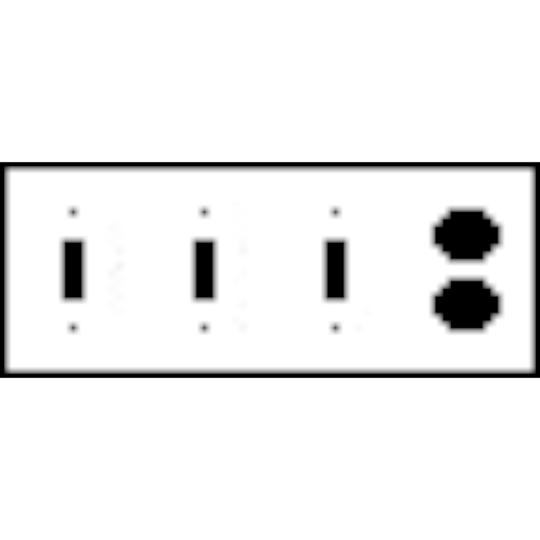 Roguery Ropes Wall Plate (Oil Rubbed Bronze Finish)