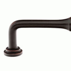 4 1/2 Inch (4 Inch c-c) Solid Brass Spindle Pull (Oil Rubbed Bronze Finish) EMTEK