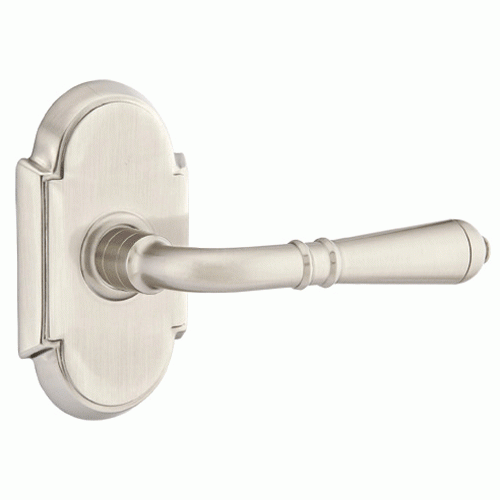 Emtek Solid Brass Turino Lever With # 8 Rosette (Many Finishes Available) EMTEK