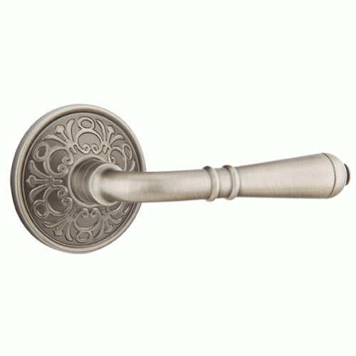 Emtek Solid Brass Turino Lever With Lancaster Rosette (Many Finishes Available) EMTEK