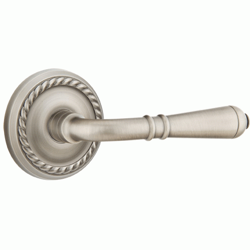 Emtek Solid Brass Turino Lever With Rope Rosette (Many Finishes Available) EMTEK