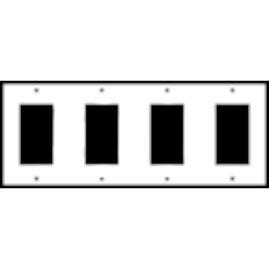 Roguery Ropes Wall Plate (Weathered Rust Finish)