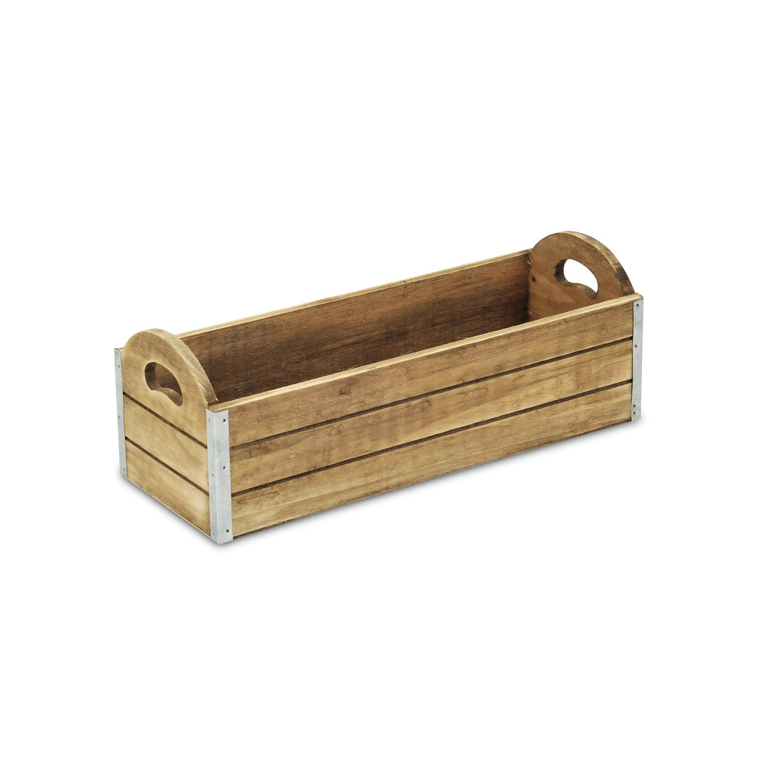 Caelum Handled Wood Planter CHEUNGS