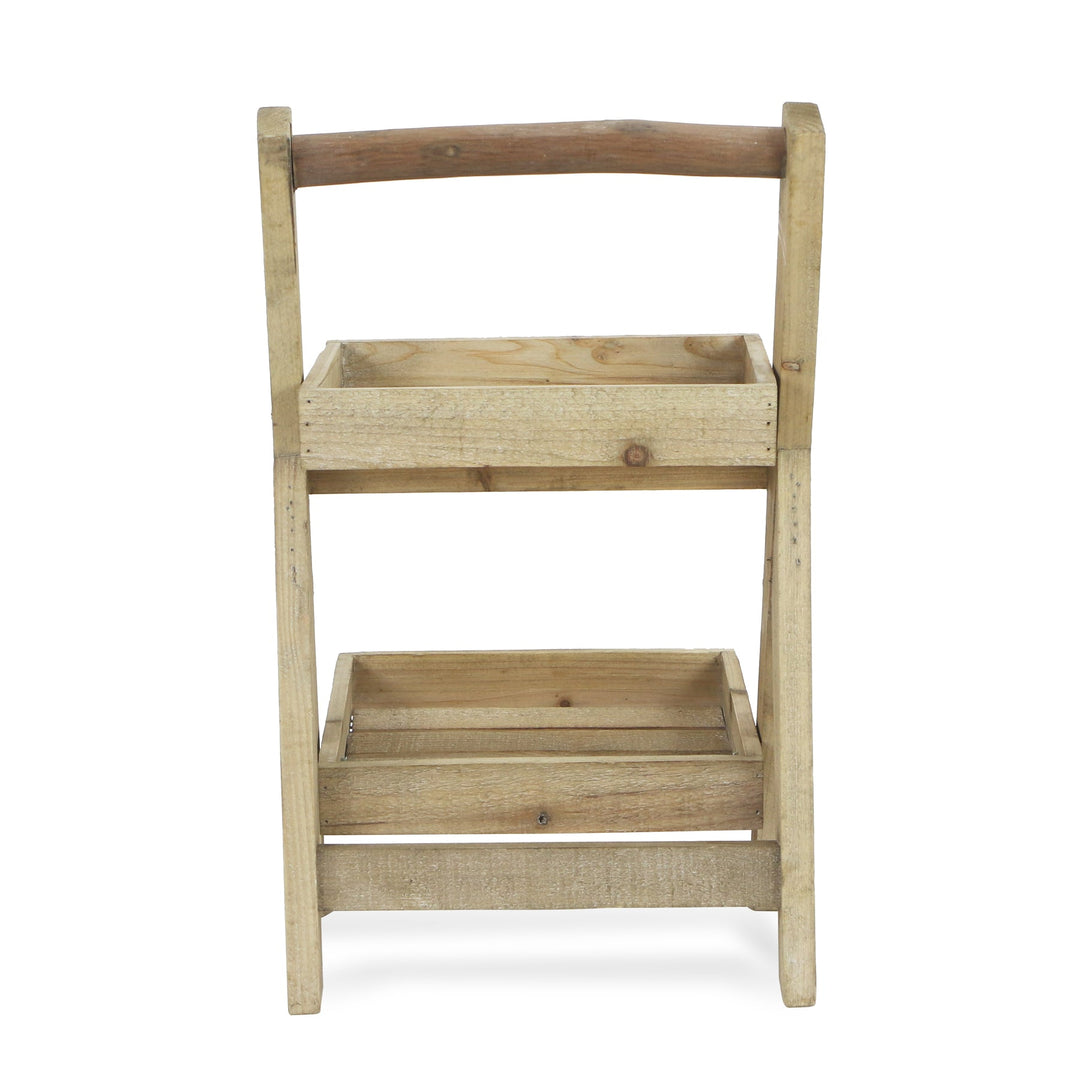 Alari 2 Tier Wood Folding Shelf - Small CHEUNGS