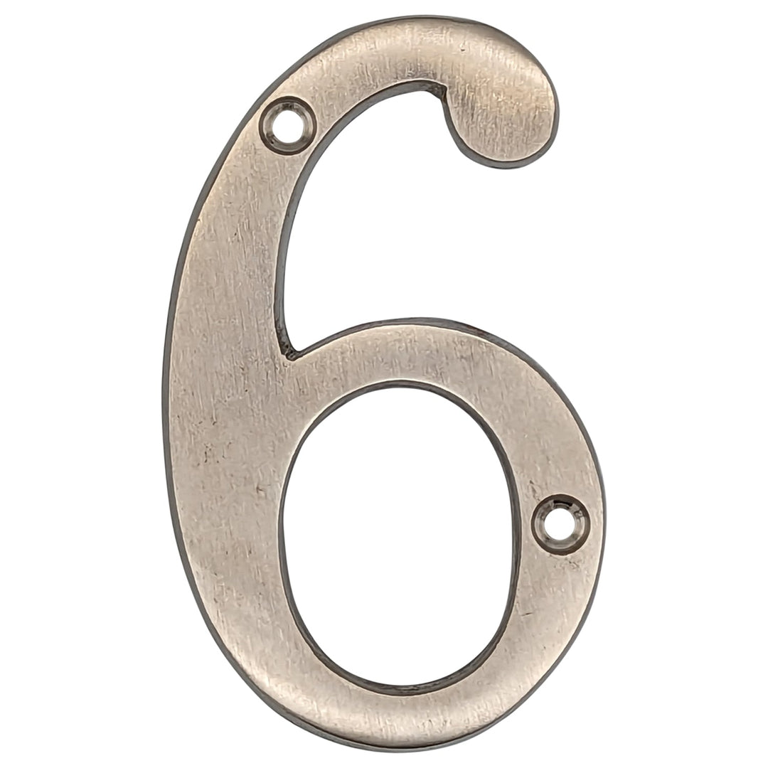 4 Inch Tall House Number 6 or 9 COPPER MOUNTAIN HARDWARE