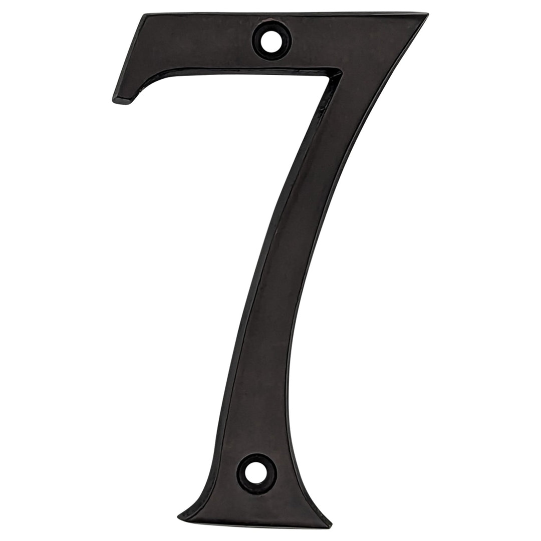 4 Inch Tall House Number 7 COPPER MOUNTAIN HARDWARE