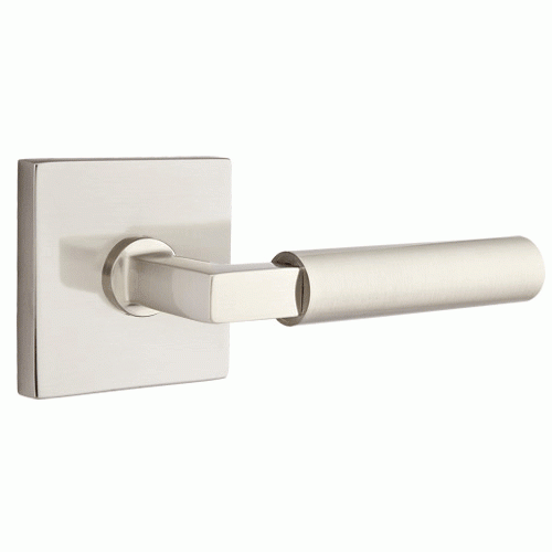 Emtek Solid Brass Hercules Lever With Square Rosette (Many Finishes Available) EMTEK