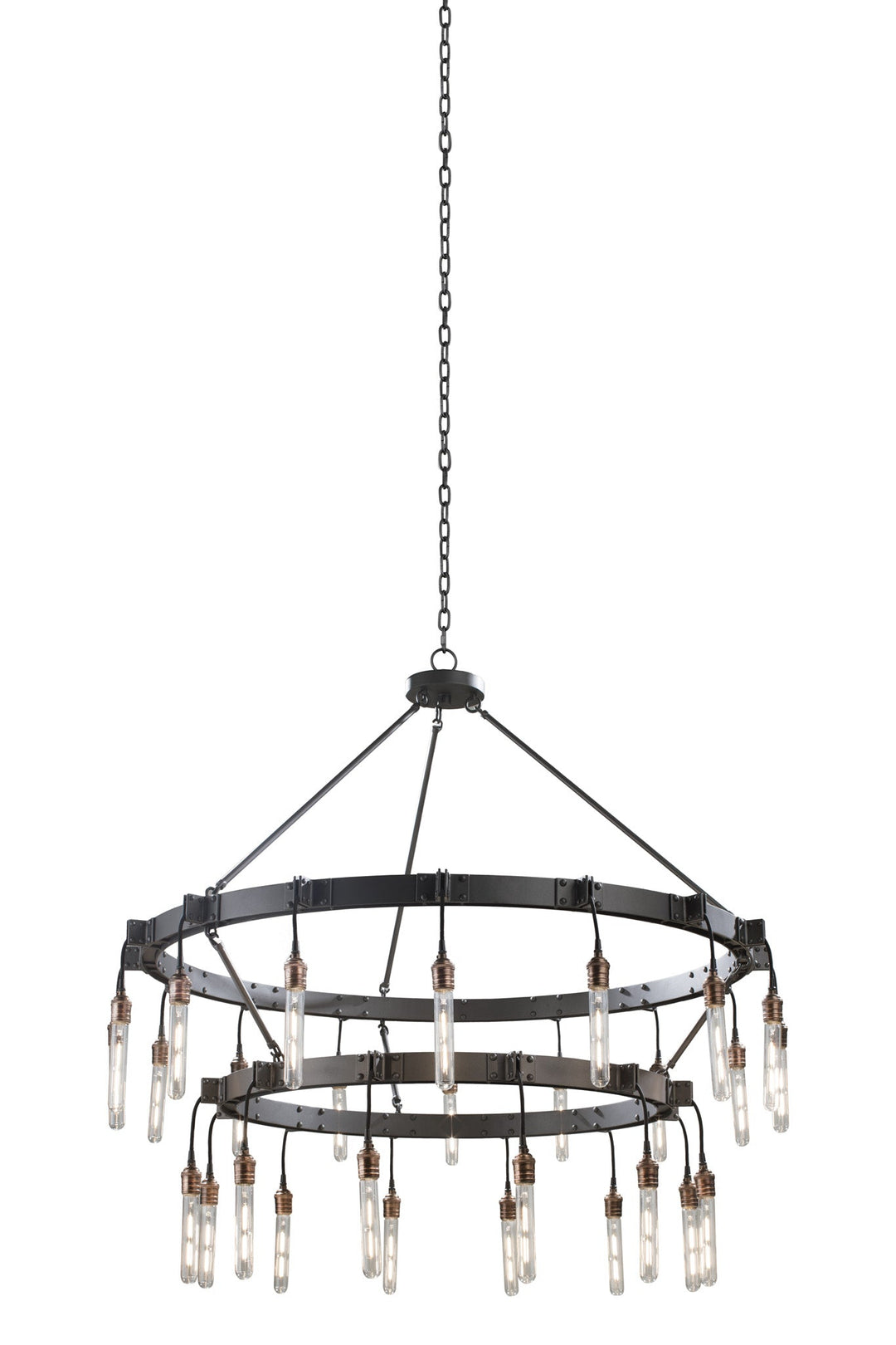 Stuyvesant 12+16 Light 2 Tier Chandelier Kalco