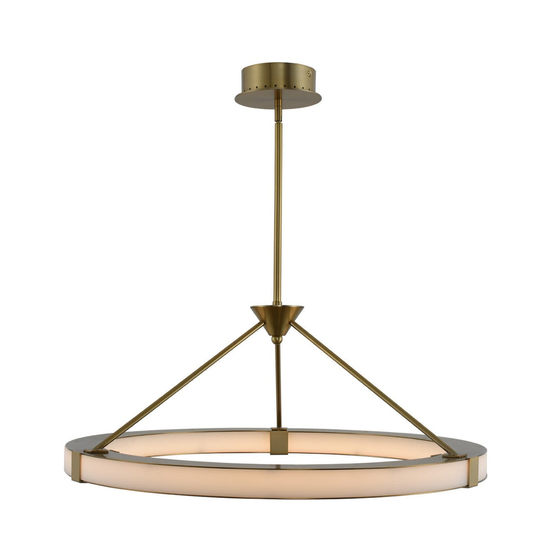 Lavo 28 Inch Round LED Pendant Kalco