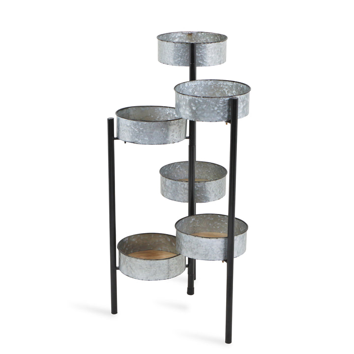 Carina 6 Pot Metal Folding Plant Stand CHEUNGS